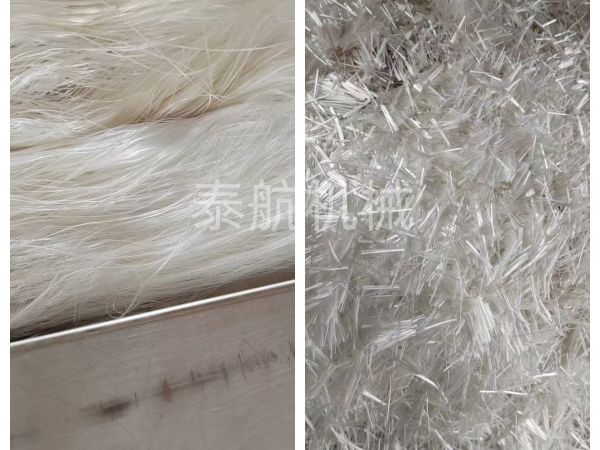 玻璃纖維切斷對比