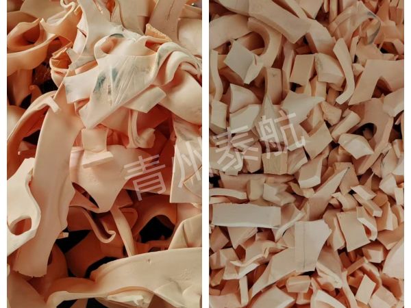 海綿切粒效果對(duì)比